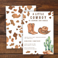 Petit Cowboy Baby shower de rodéo occidental