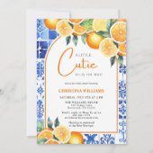 Invitation Petit Cutie Été Baby shower neutre pour les hommes (Devant)