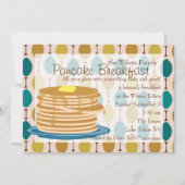 Invitation Petit-déjeuner à la crêpe (Devant)