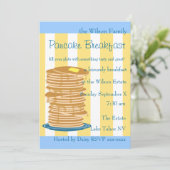 Invitation Petit-déjeuner à la crêpe (Debout devant)