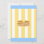 Invitation Petit-déjeuner à la crêpe (Dos)