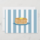 Invitation Petit-déjeuner à la crêpe (Dos)