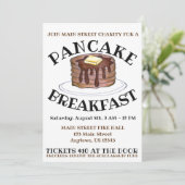 Invitation Petit-déjeuner annuel Charité Événement Flapjacks (Debout devant)