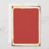 Invitation Petit déjeuner avec Père Noël Christmas Party Invi (Dos)