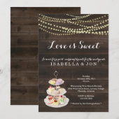 Invitation Petit déjeuner de mariage lendemain matin après l' (Devant / Derrière)