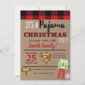 Invitation Petit déjeuner de Noël Pajama fêtes (Devant)