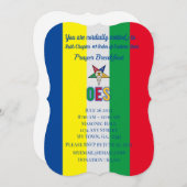 Invitation Petit déjeuner de prière OES (Devant / Derrière)