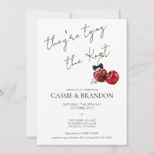 Invitation Petit déjeuner-déjeuner Noces