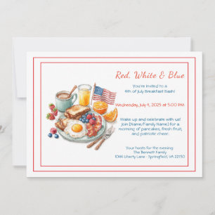 Invitation Petit-déjeuner du 4 juillet – Patriote