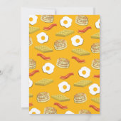 Invitation Petit-déjeuner gourmand Brunch Enfants 1er anniver (Dos)