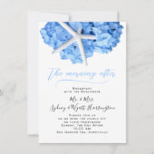 Invitation Petit Déjeuner mariage Matin Après Jardin Balnéair (Devant)