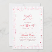 Invitation Petit Douceur Baby Shower (Devant)