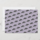 Invitation Petit fantôme de Boo Halloween rose photo d'annive (Dos)