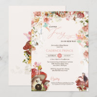 Petit Fée Floral Garden Bébé Fille Douche