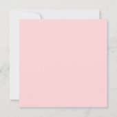 Invitation Petit Fleur sauvage délicieuse florale pour l'anni (Dos)