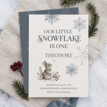 Petit flocon de neige Winter Woodland Premier Anni