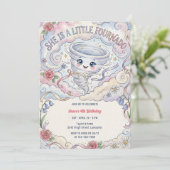 Invitation Petit Fournado Fête d'anniversaire de fille Tornad (Debout devant)