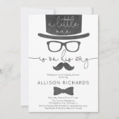 Invitation Petit garçon baby shower (Devant)