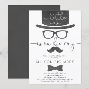 Invitation Petit garçon baby shower