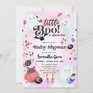 Invitation Petit garçon Baby shower fille bébé