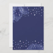 Invitation Petit garçon Halloween bébé fille fantôme baby sho (Dos)