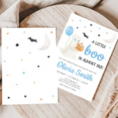 Invitation Petit garçon Halloween Le petit garçon est presque