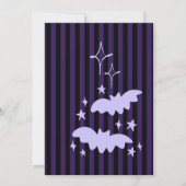 Invitation Petit garçon mignon fantôme Halloween baby shower  (Dos)