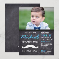 Petit Homme Anniversaire Photo Moustache