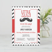 Invitation Petit Homme Modifiable (Debout devant)