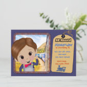 Invitation Petit ingénieur (Debout devant)