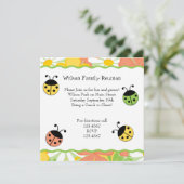 Invitation Petit Ladybugs mignon (Debout devant)