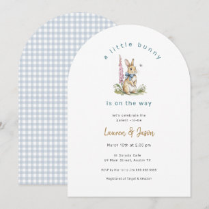 Invitation Petit lapin aquarelle lapin Petit Garçon
