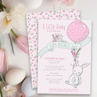 Petit Lapin avec Ballon Mignonne Fille Bébé Sprink