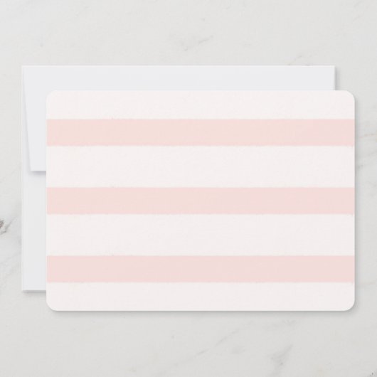 Invitation Petit Lapin Paques Fete Brunch (Dos)