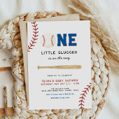 Invitation Petit lugger sur le chemin Baby shower de baseball
