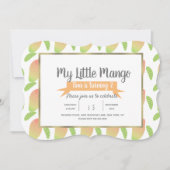 Invitation Petit Mango Fruitier (Devant)