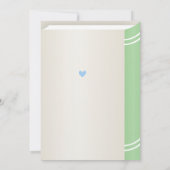 Invitation Petit Messieurs M. Onederful 1er anniversaire (Dos)