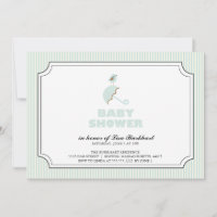 petit oiseau {invitation du baby shower}