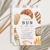Invitation Petit pain dans le Baby shower de pâtisseries de b