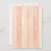 Invitation Petit pain dans le Baby shower du four Croissant A (Dos)