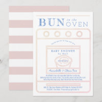 Petit pain dans le Baby shower rose de la fille au