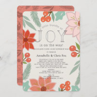 Petit paquet de Joy Baby shower floral par courrie