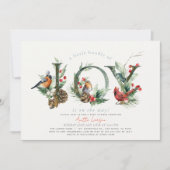 Invitation Petit paquet de Joy Birds Baby shower garçon (Devant)