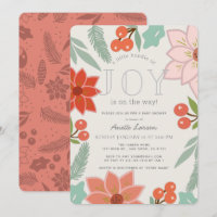 Petit paquet de Joy Festive Baby shower floral