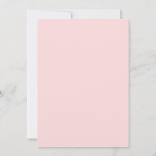 Invitation Petit pastel de baby shower d'hiver de flocon de n (Dos)