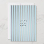 Invitation Petit Prince Baby shower Invitation, tendance, chi (Dos)
