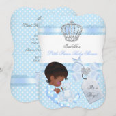 Invitation Petit Prince Baby shower Joli Garçon Spot A (Devant / Derrière)