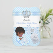 Invitation Petit Prince Baby shower Joli Garçon Spot A (Debout devant)