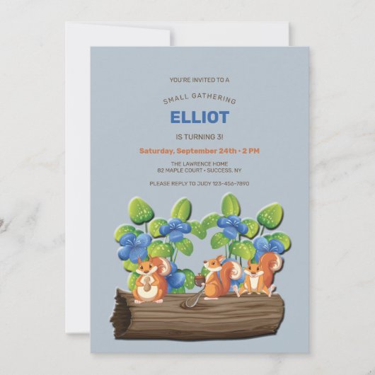 Invitation Petit rassemblement (Devant)