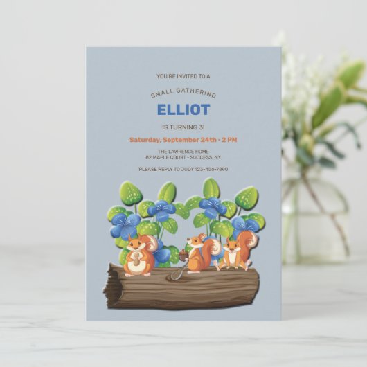 Invitation Petit rassemblement (Debout devant)